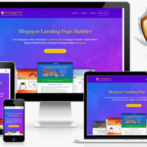 Blogspot Landing Page Builder